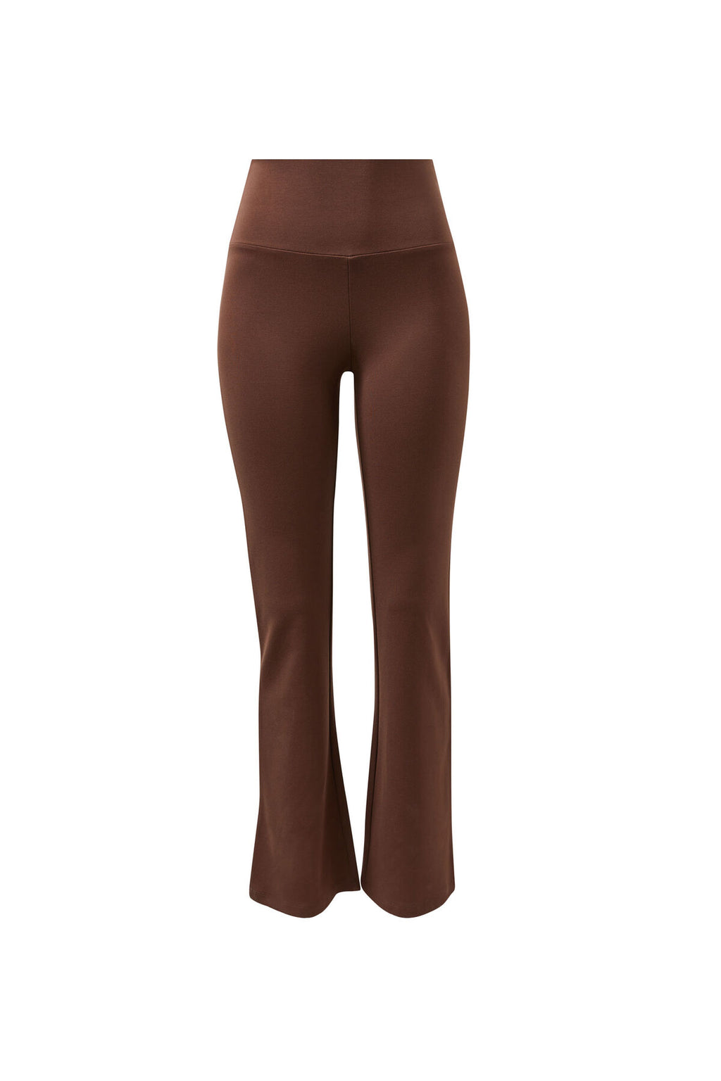 CERES LIFE PONTE BOOTLEG PANT - CHOCOLATE