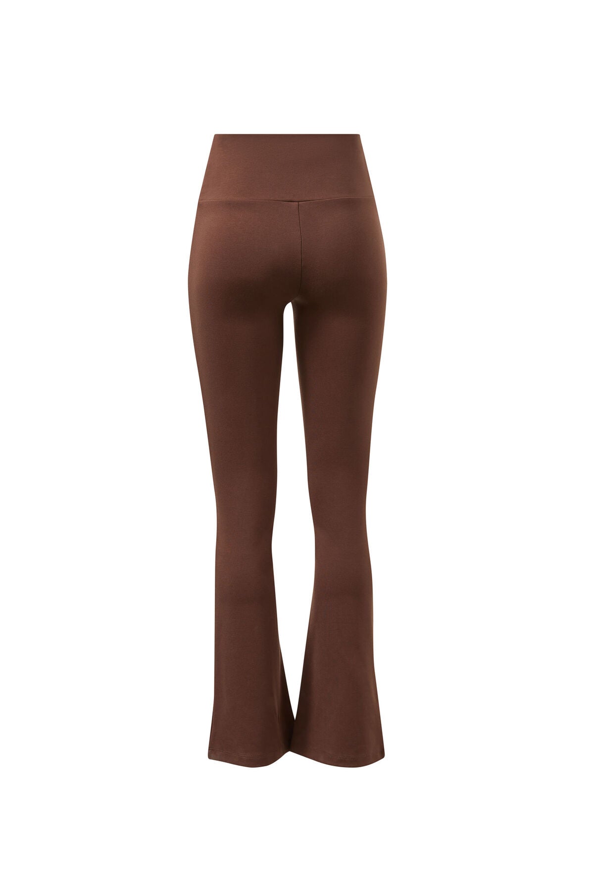 CERES LIFE PONTE BOOTLEG PANT - CHOCOLATE