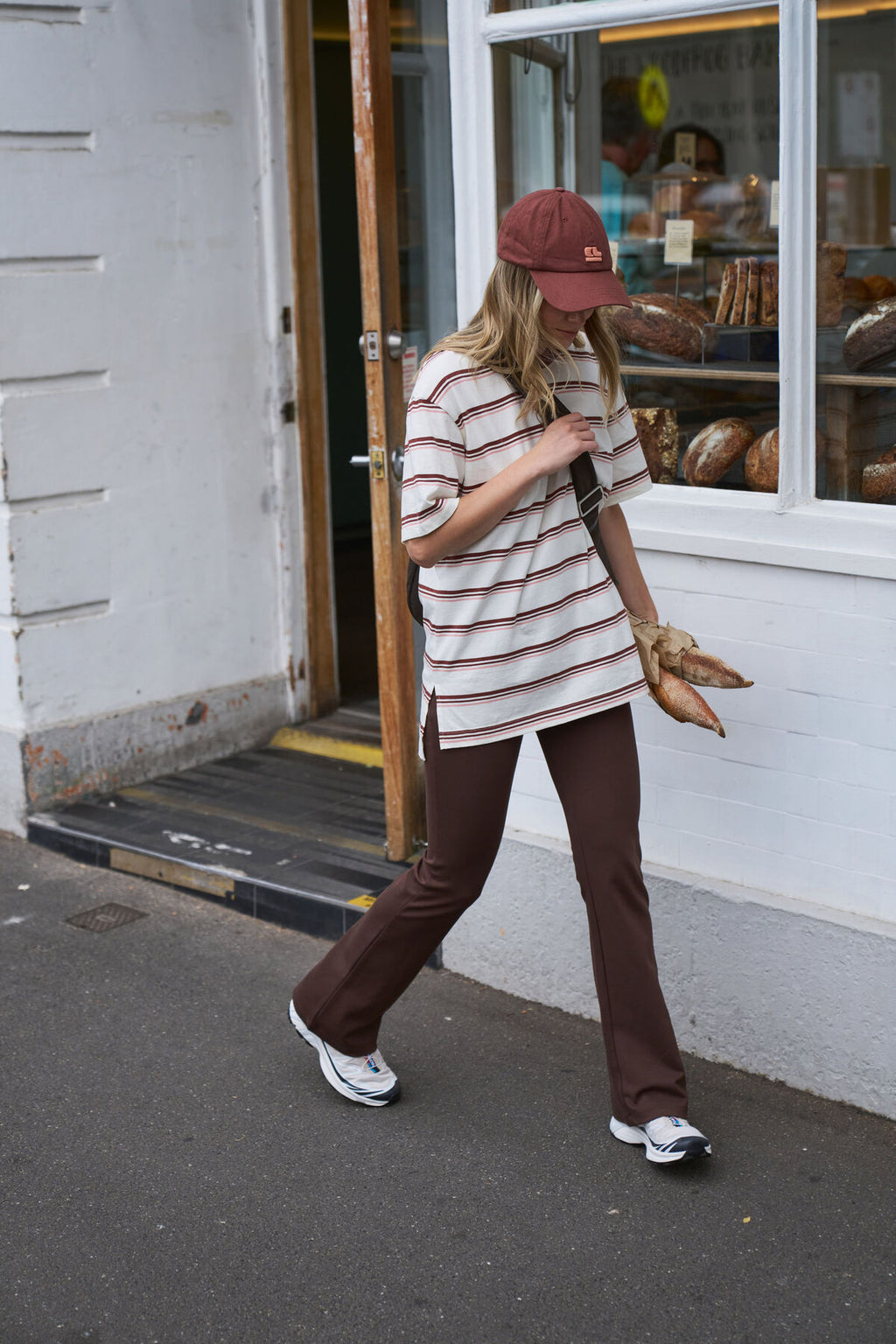CERES LIFE PONTE BOOTLEG PANT - CHOCOLATE