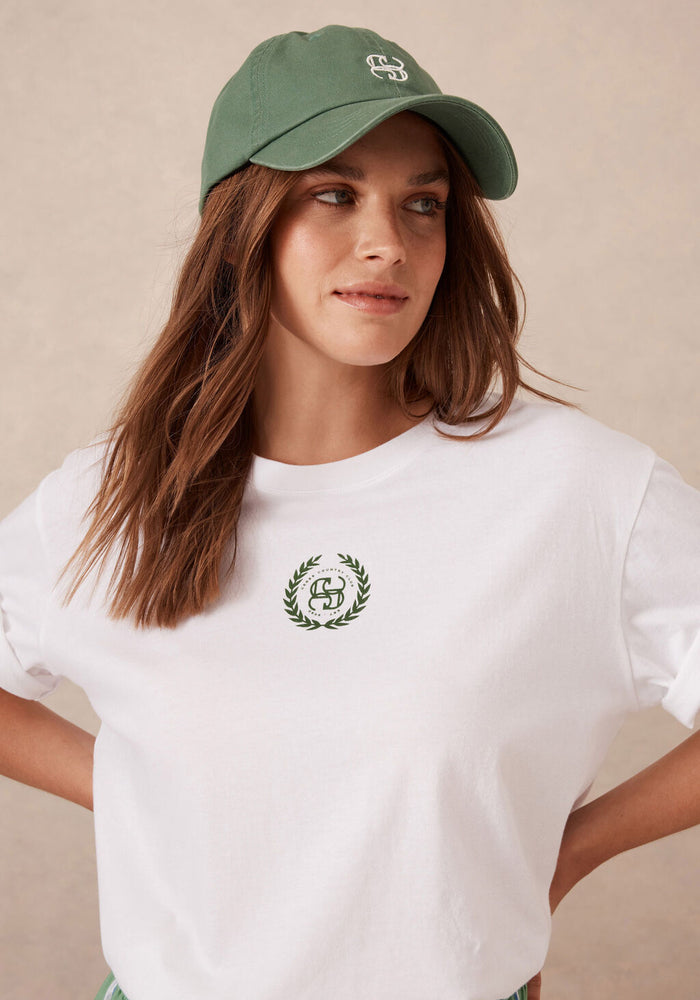 CERES LIFE MONOGRAM CAP - HERITAGE GREEN