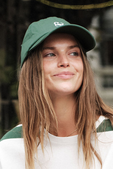 CERES LIFE MONOGRAM CAP - HERITAGE GREEN