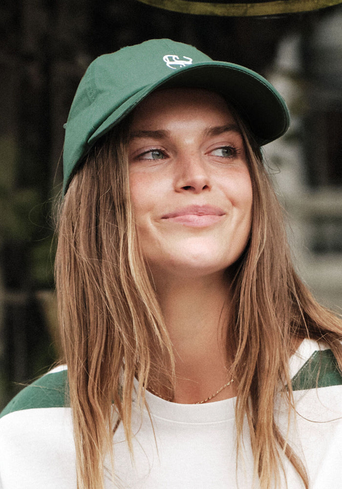 CERES LIFE MONOGRAM CAP - HERITAGE GREEN