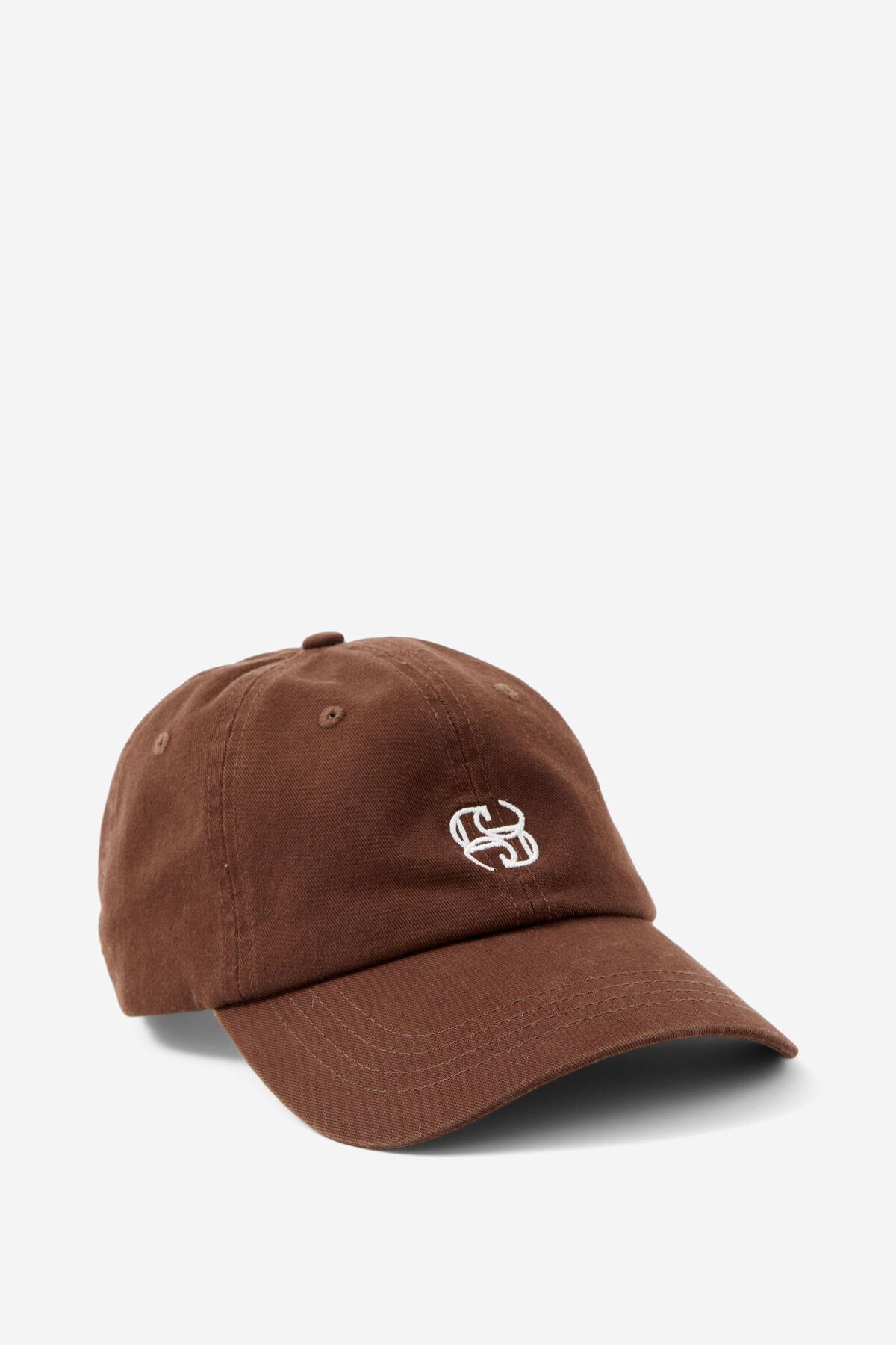 CERES LIFE MONOGRAM CAP - CHOCOLATE