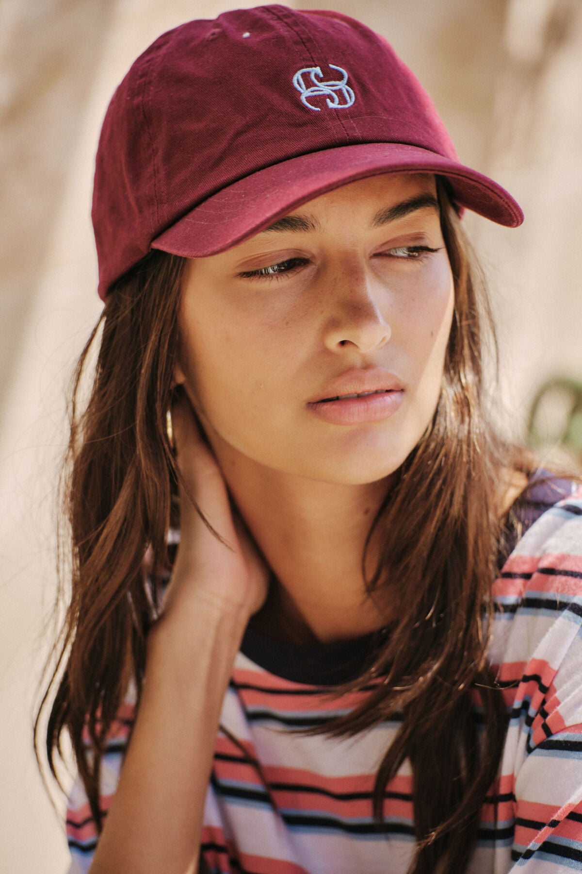 CERES LIFE PIP EVERYDAY CAP - BURGUNDY