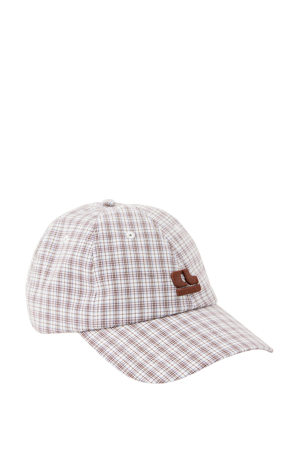 CERES LIFE PIP EVERYDAY CAP - WINE CHOC/BLUE CHECK