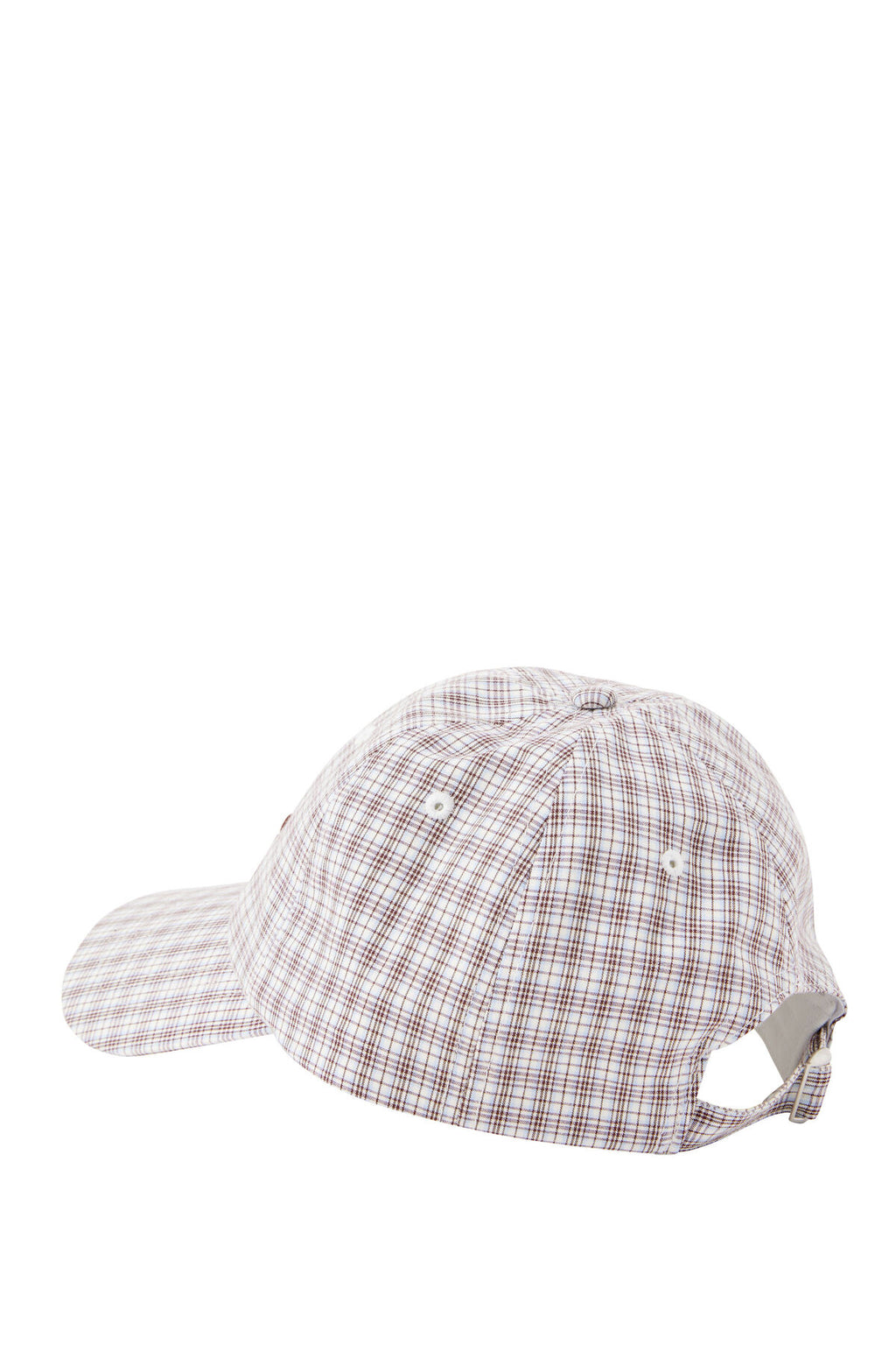 CERES LIFE PIP EVERYDAY CAP - WINE CHOC/BLUE CHECK