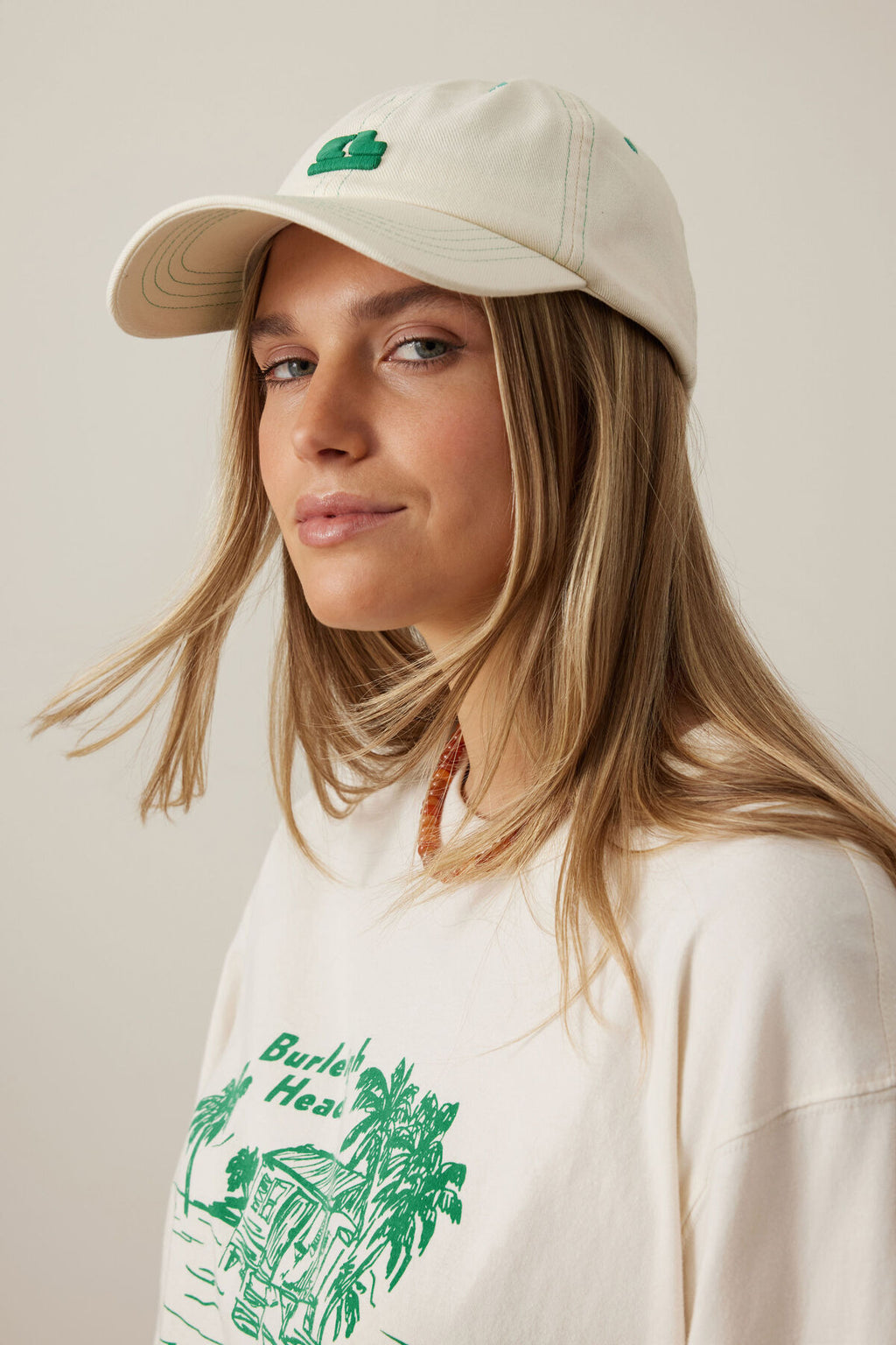 CERES LIFE PIP EVERYDAY CAP - BUFF/GREEN