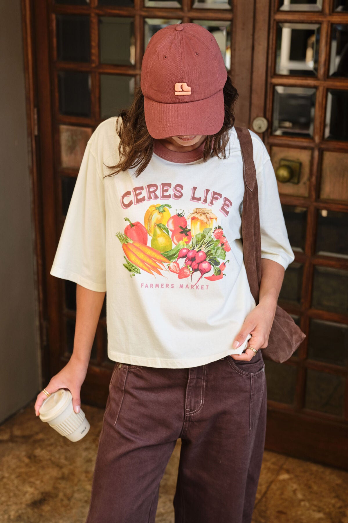 CERES LIFE PIP EVERYDAY CAP - BURNT TOFFE/ PINK CLAY