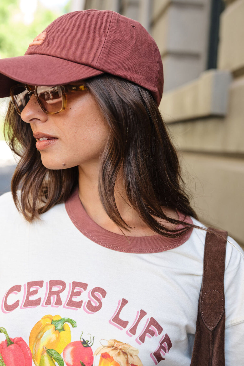 CERES LIFE PIP EVERYDAY CAP - BURNT TOFFE/ PINK CLAY