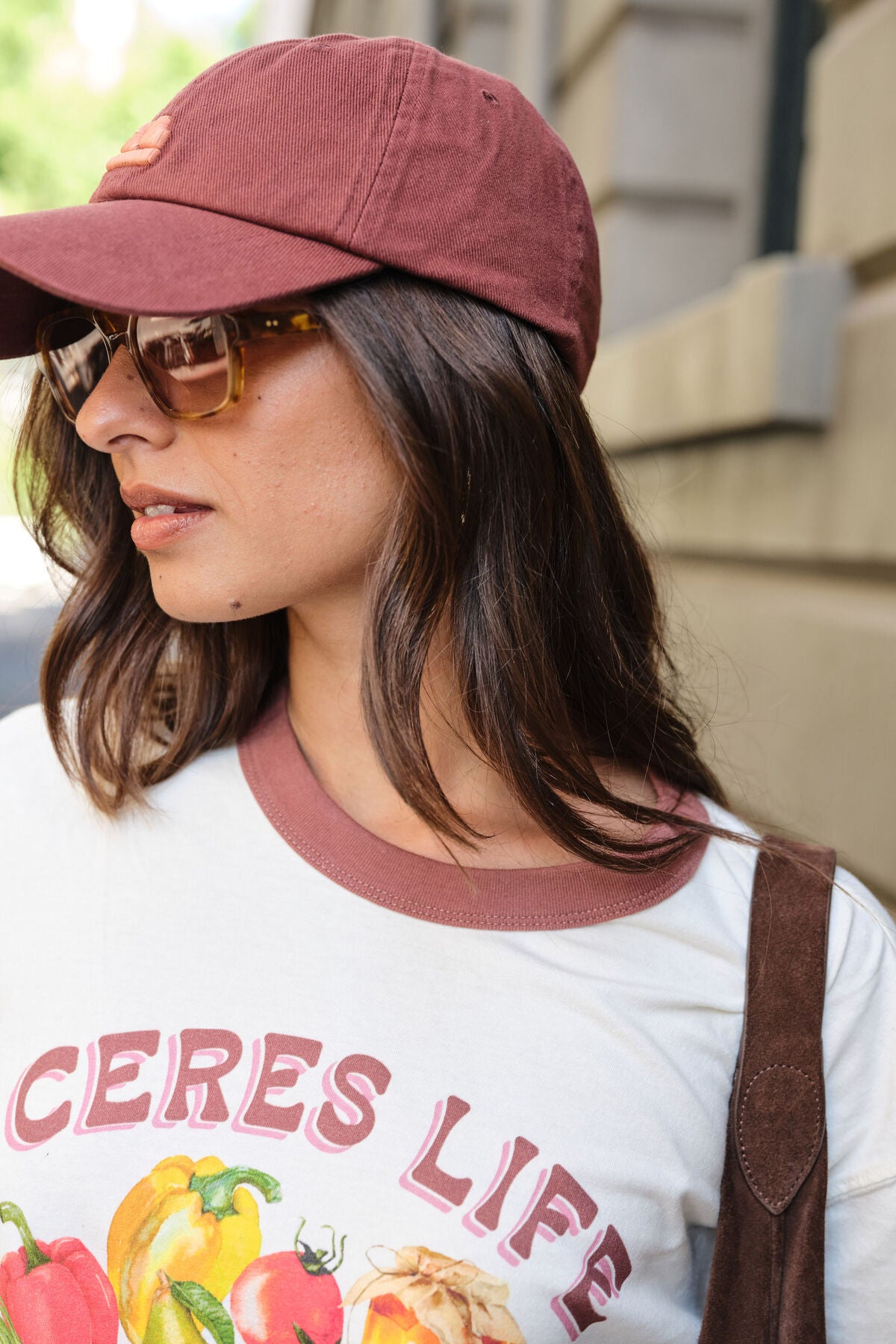 CERES LIFE PIP EVERYDAY CAP - BURNT TOFFE/ PINK CLAY