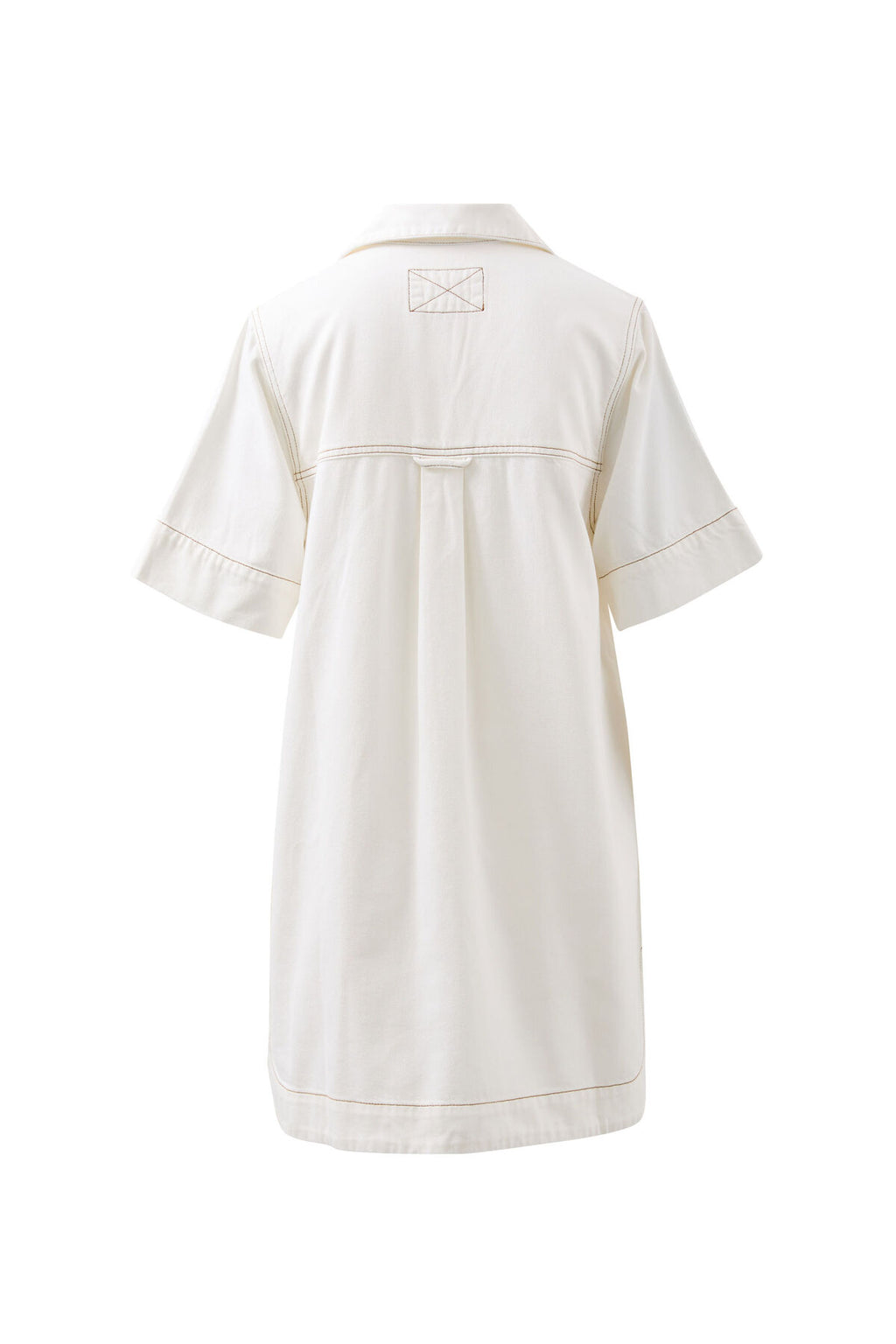 CERES LIFE SAMMY RELAXED DRESS - FRESH ECRU