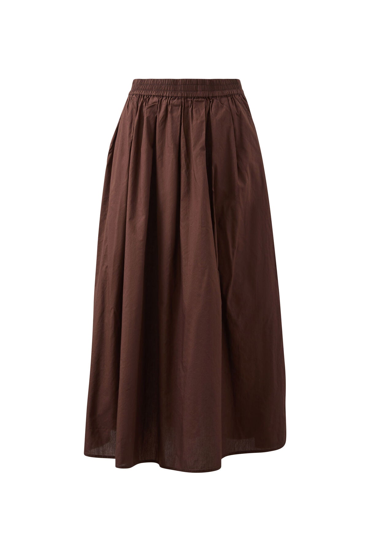 CERES LIFE FLORENCE MAXI SKIRT - CHOCOLATE