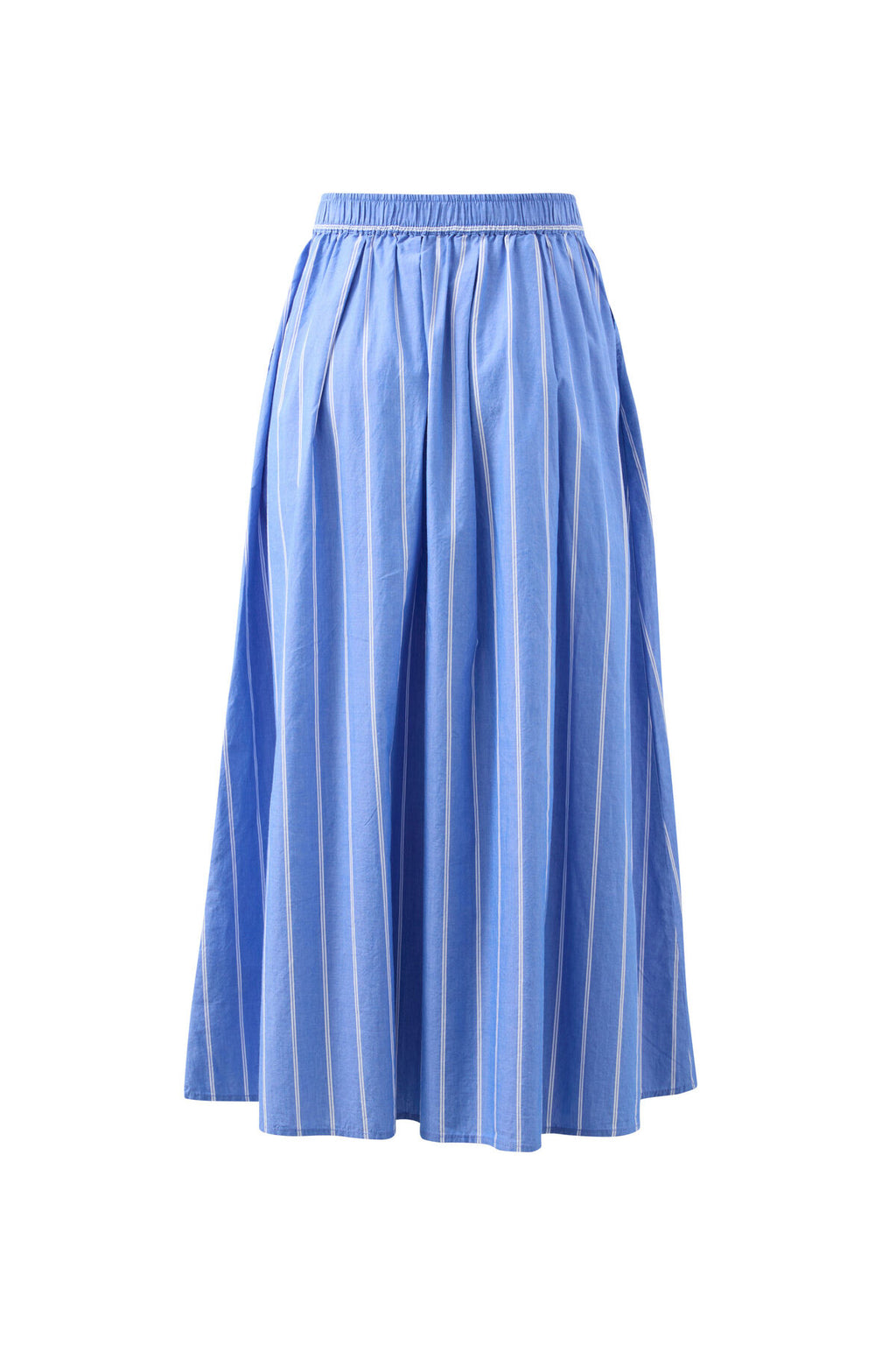 CERES LIFE FLORENCE MAXI SKIRT - BLUE WHITE STRIPE