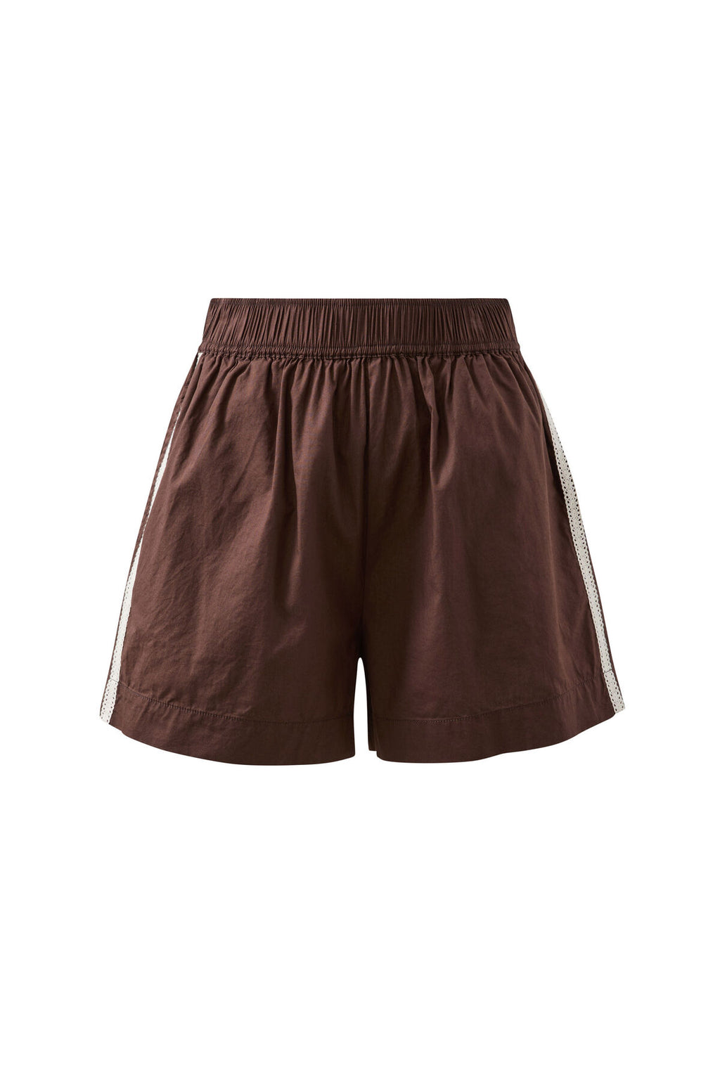 CERES LIFE COTTON MILA SHORT - CHOCOLATE