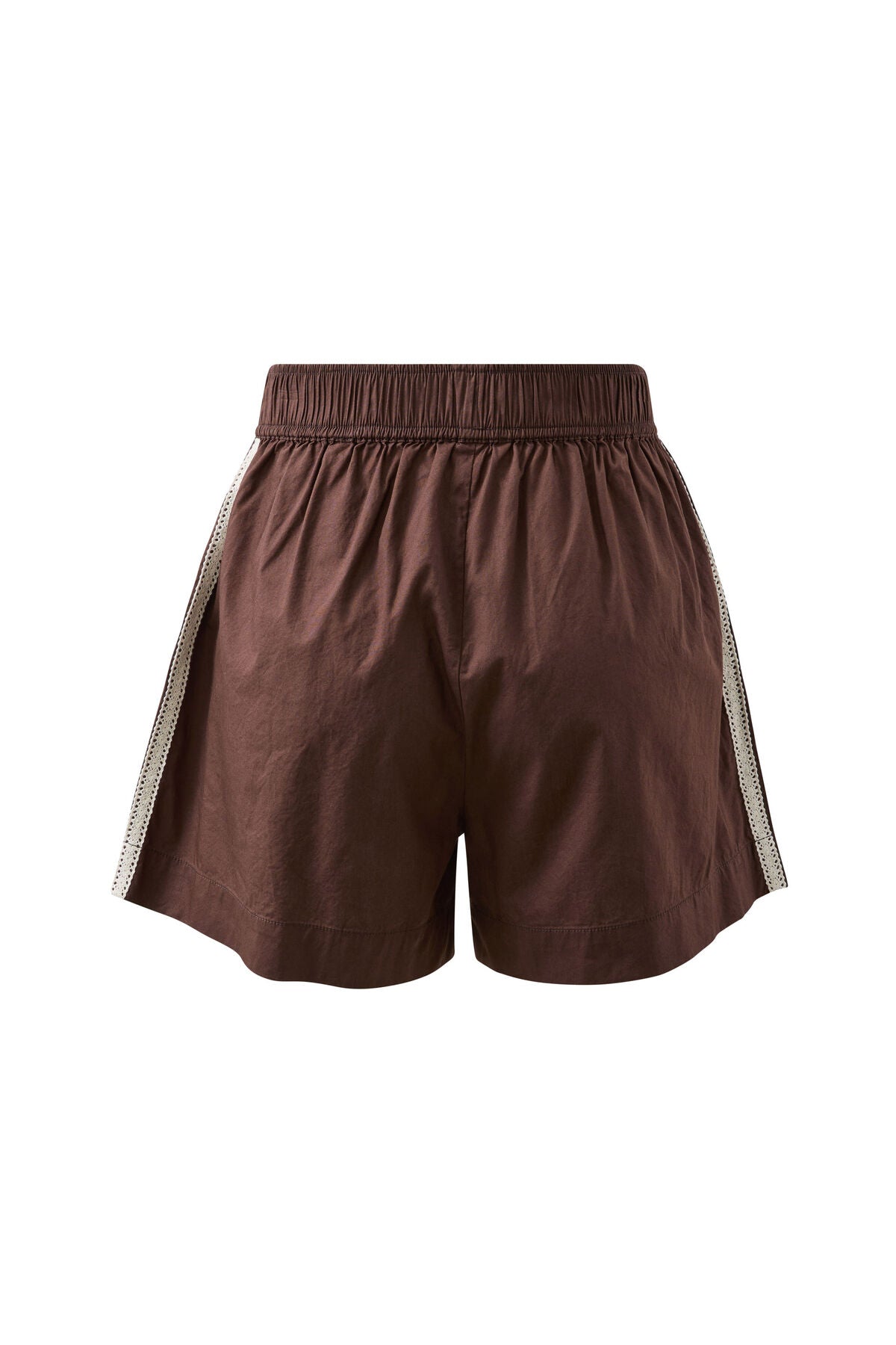 CERES LIFE COTTON MILA SHORT - CHOCOLATE