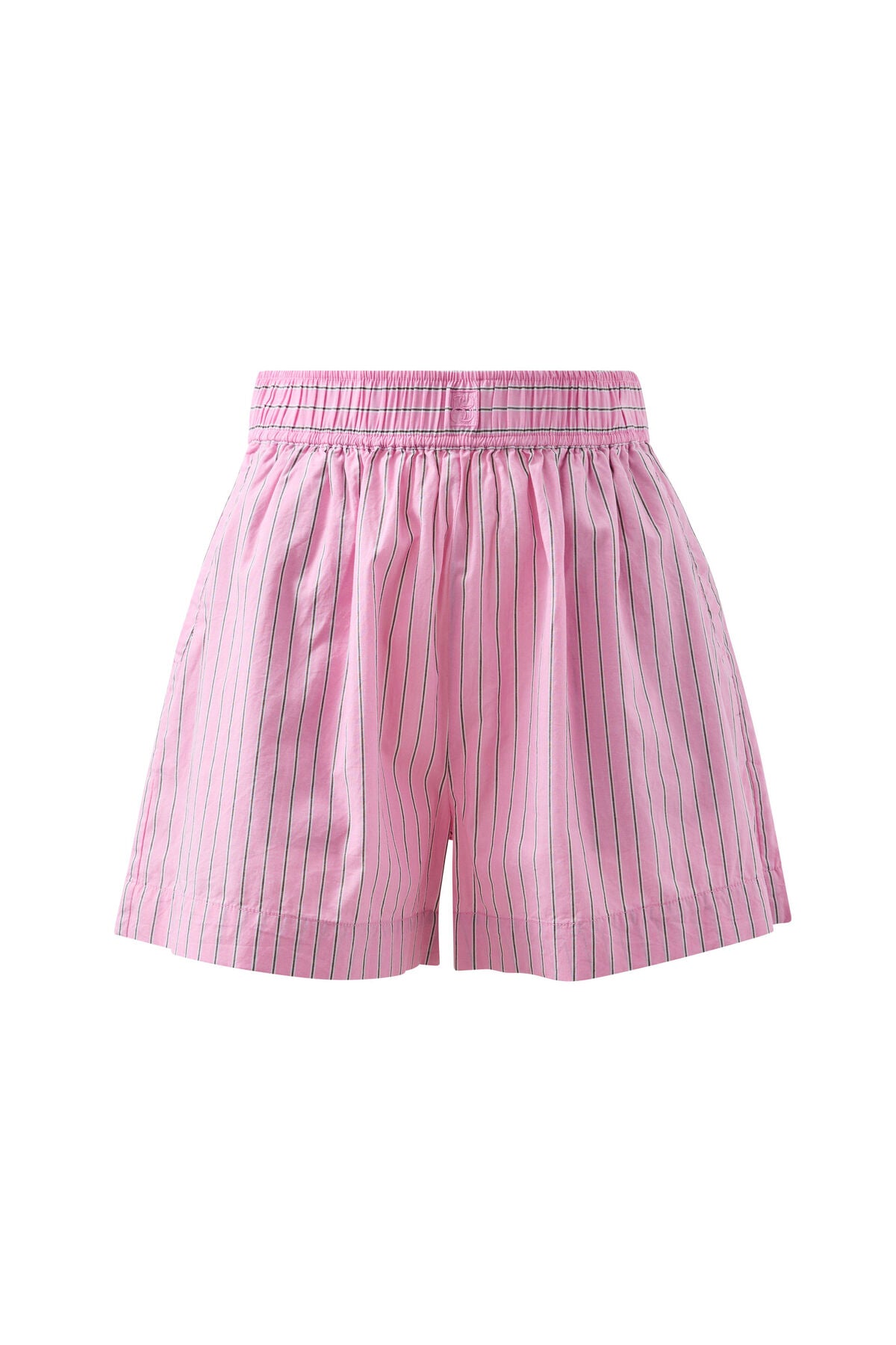 CERES LIFE COTTON MILA SHORT - HIBISCUS PINK STRIPE