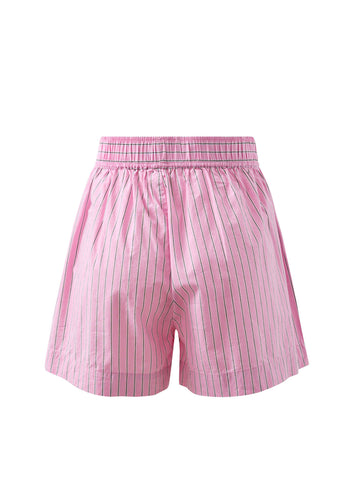 CERES LIFE COTTON MILA SHORT - HIBISCUS PINK STRIPE