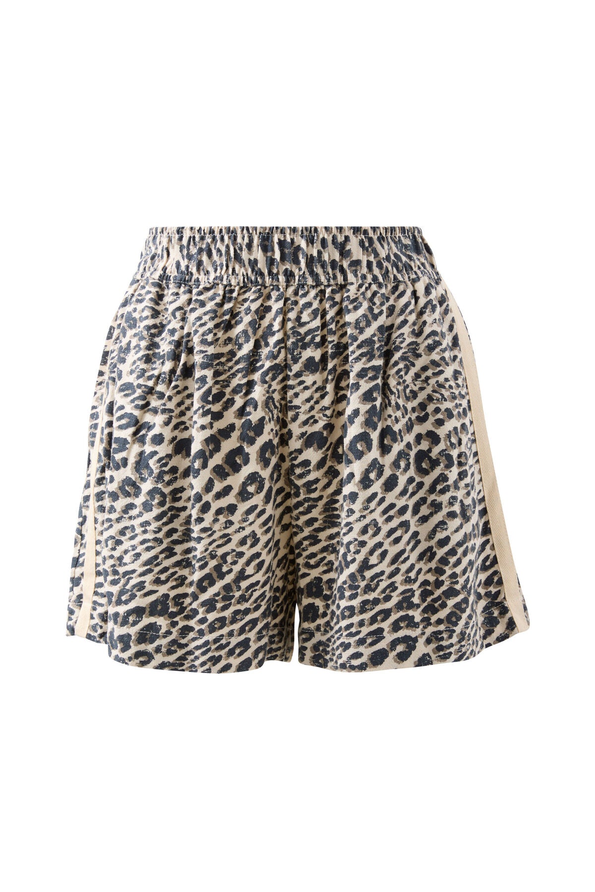 CERES LIFE MILA SHORTS - LEOPARD LINEN