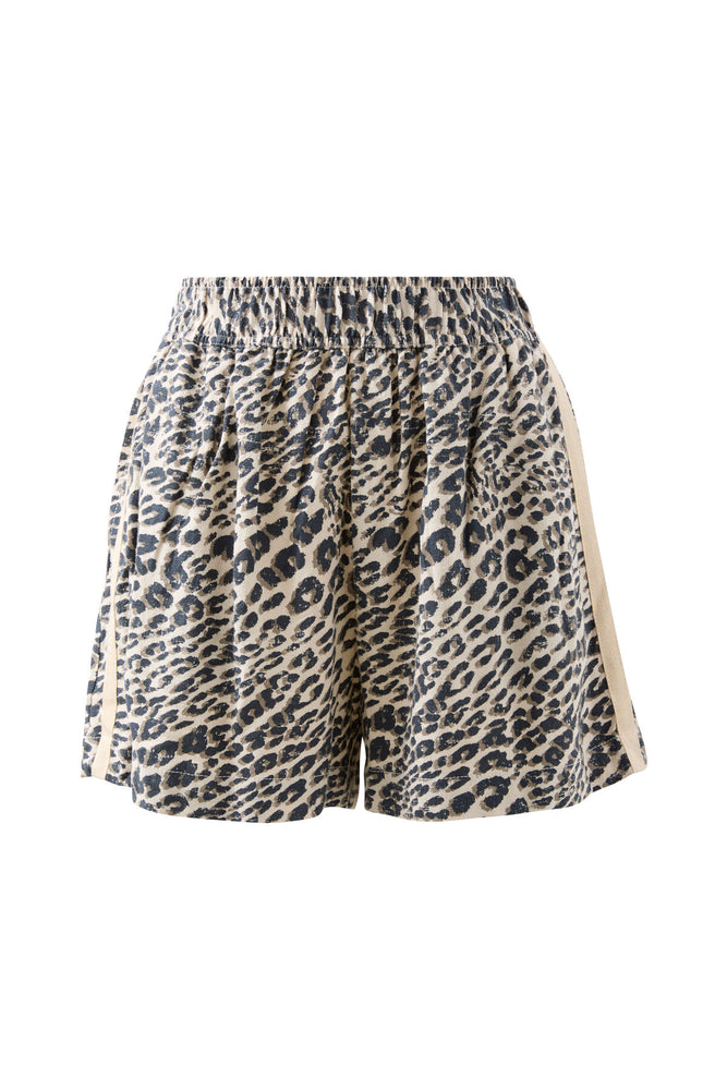 Load image into Gallery viewer, CERES LIFE MILA SHORTS - LEOPARD LINEN