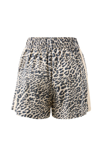 CERES LIFE MILA SHORTS - LEOPARD LINEN