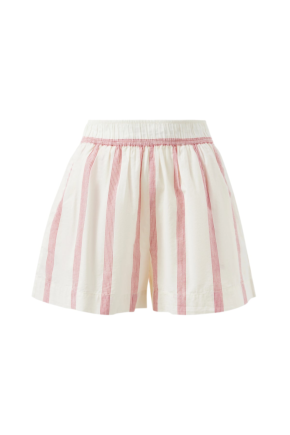 CERES LIFE MILA SHORT - VARIEGATED RED STRIPE
