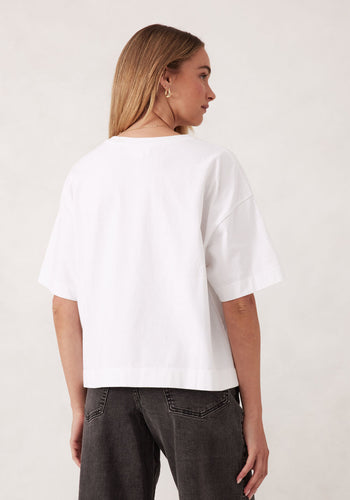 CERES LIFE BOXY POCKET TEE - WHITE