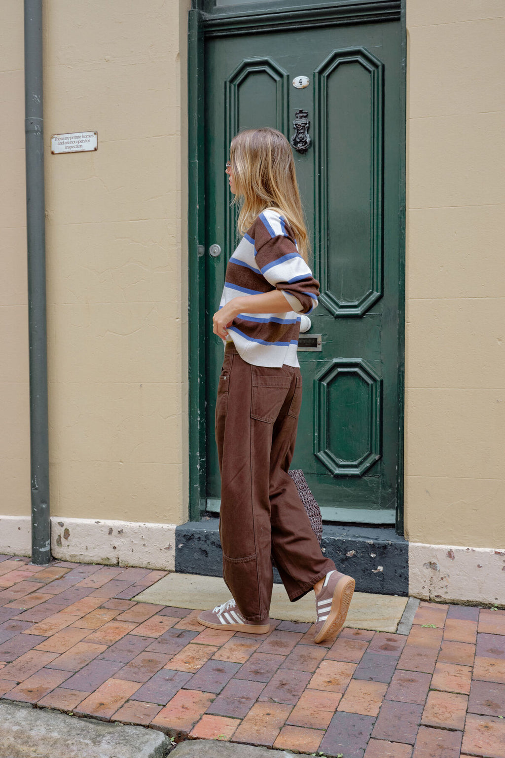 CERES LIFE DEMI BARREL JEAN - BITTER CHOC