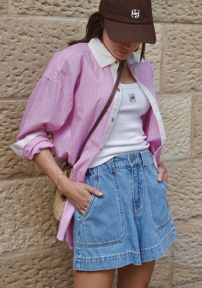 CERES LIFE WEEKENDER SHORT - VINTAGE BLUE