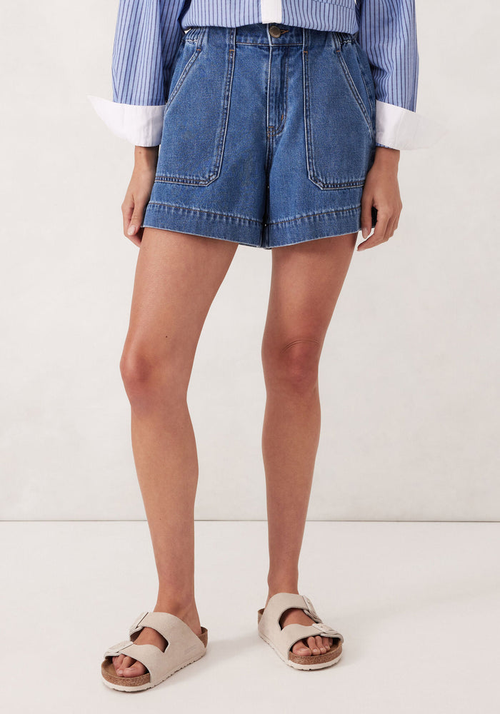 CERES LIFE WEEKENDER SHORT - FRESH INDIGO