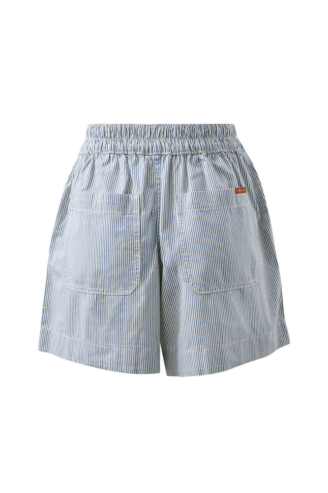 Load image into Gallery viewer, CERES LIFE WEEKENDER SHORT - FRESH BLUE STRIPE
