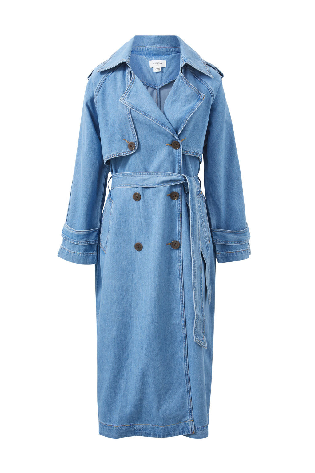 CERES LIFE LONG LINE TRENCH - VINTAGE BLUE
