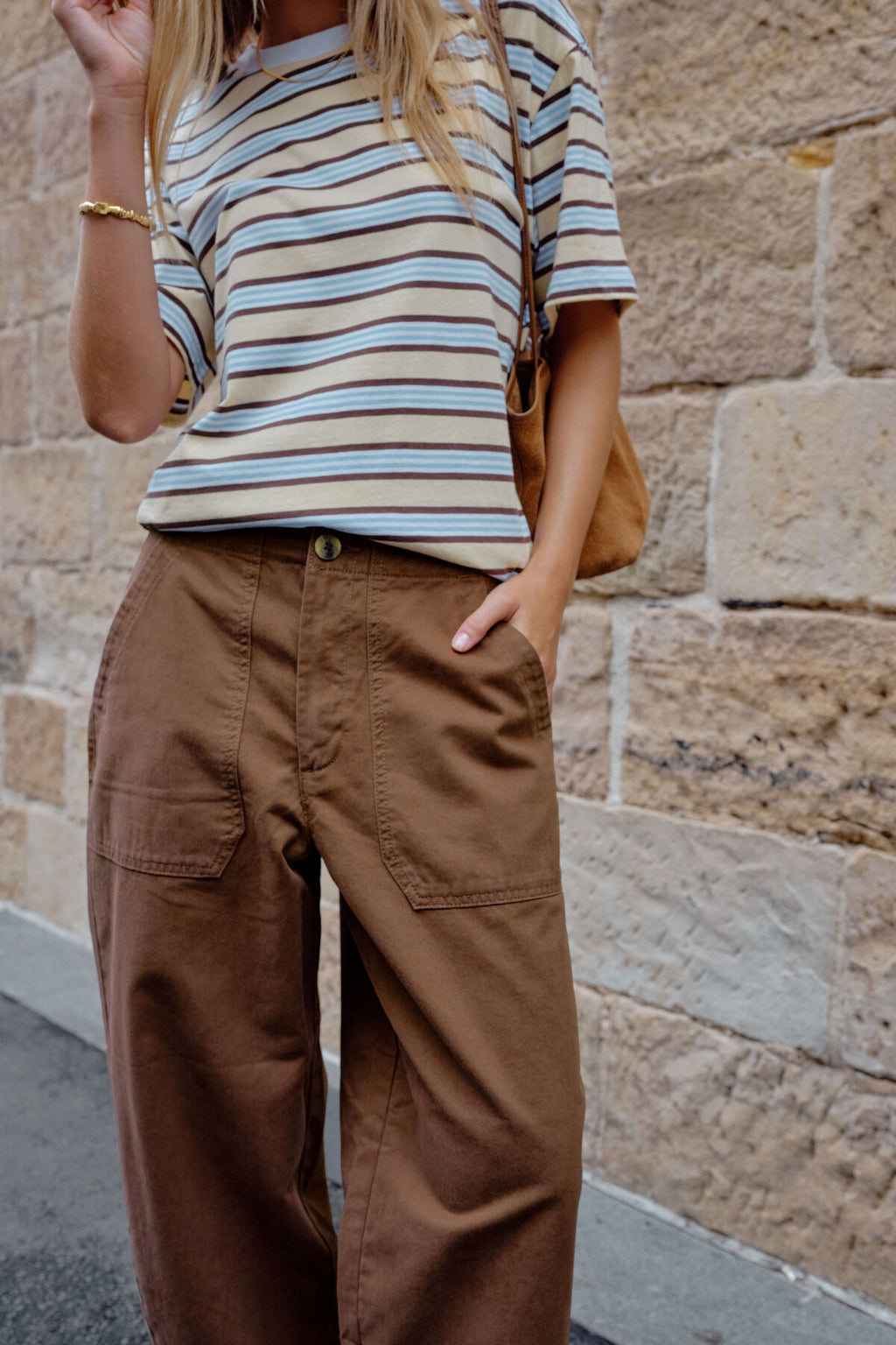 CERES LIFE WEEKENDER PANT - CHOCOLATE