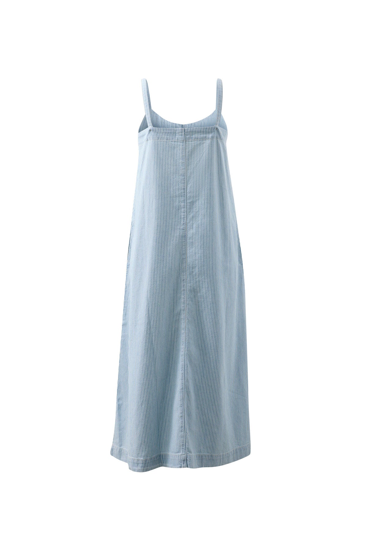 CERES LIFE REMY STRAPPY MIDI DRESS - INDIGO WHITE STRIPE