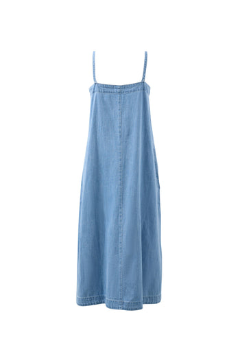CERES LIFE REMY STRAPPY MIDI DRESS - VINTAGE BLUE