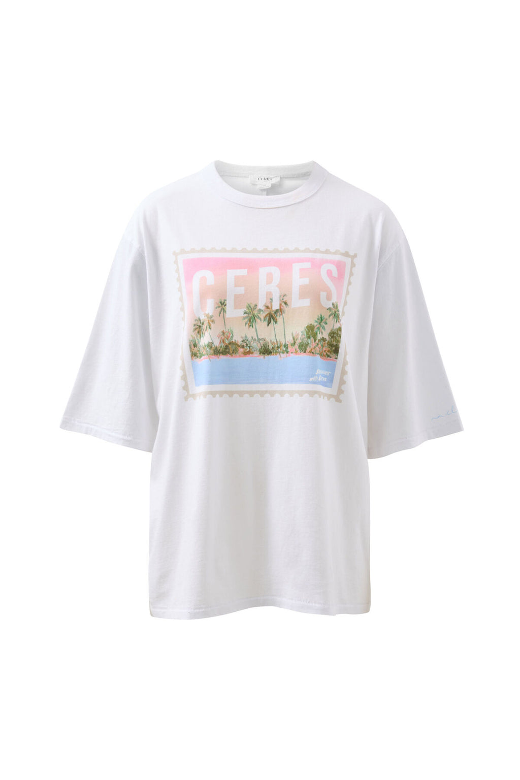CERES LIFE LIV OVERSIZED TEE - HOLIDAY STAMP