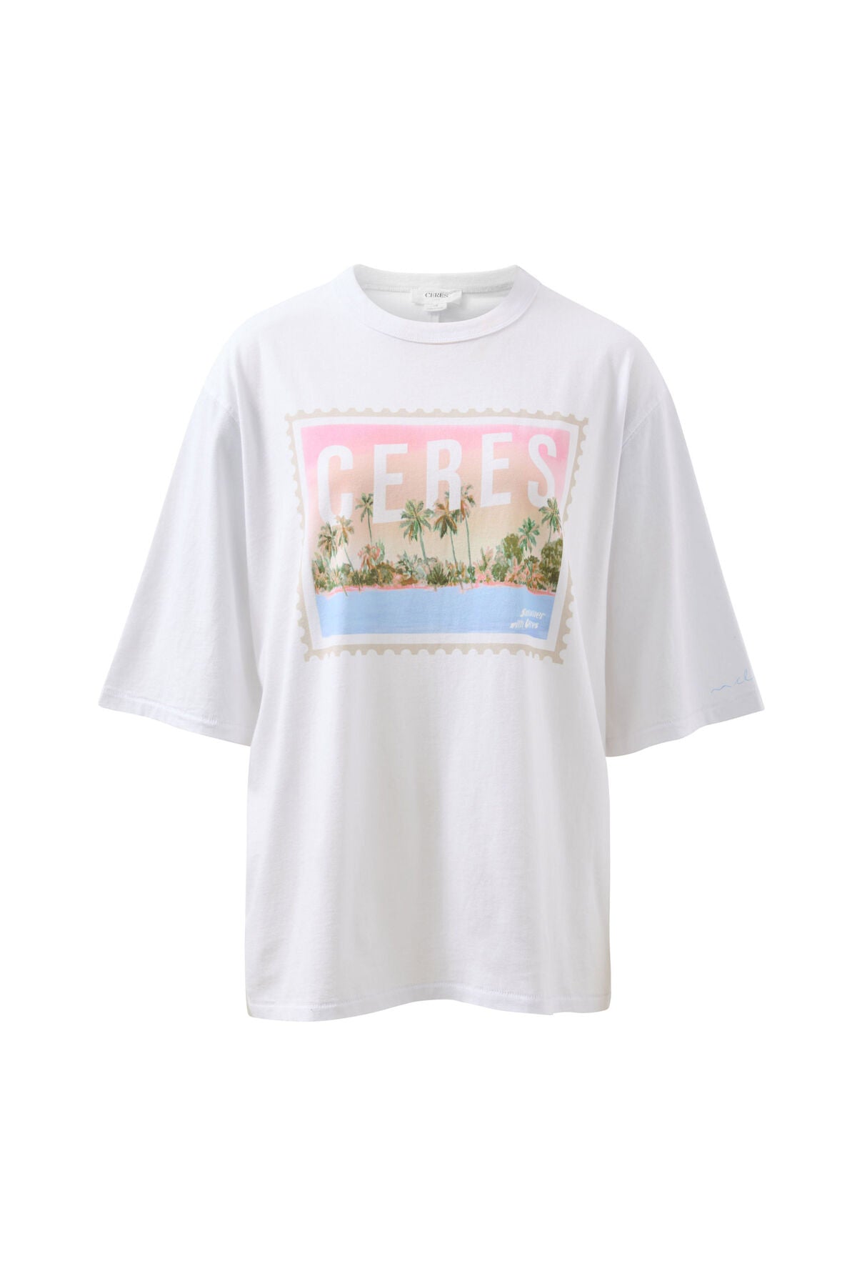 CERES LIFE LIV OVERSIZED TEE - HOLIDAY STAMP