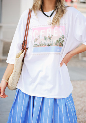 CERES LIFE LIV OVERSIZED TEE - HOLIDAY STAMP