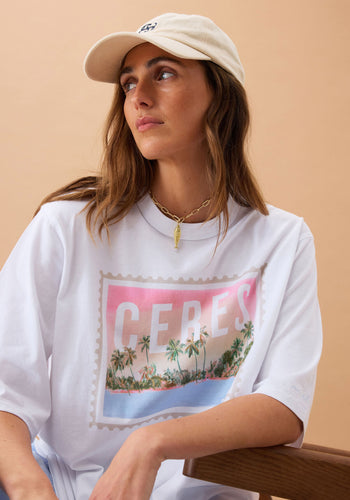 CERES LIFE LIV OVERSIZED TEE - HOLIDAY STAMP