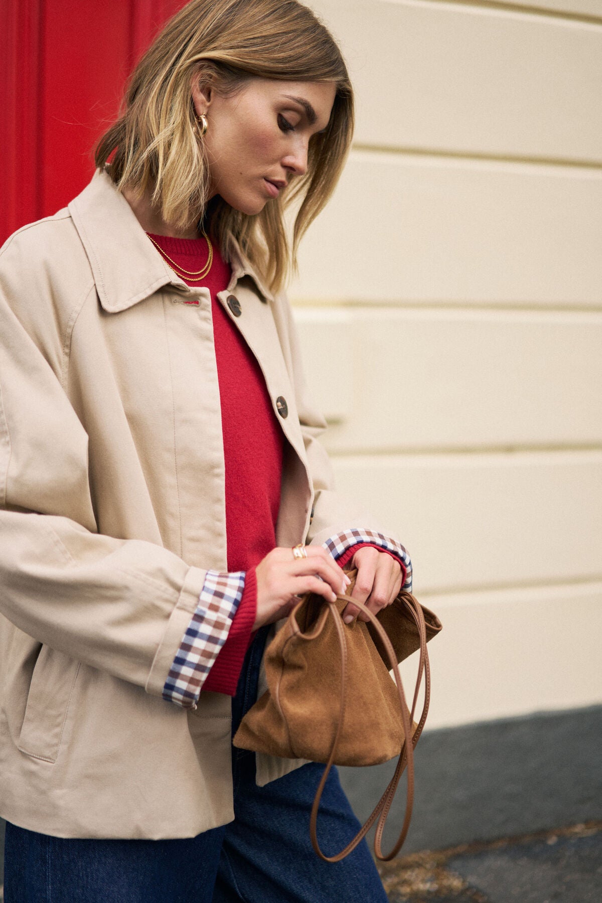 PIA COAT - SAND