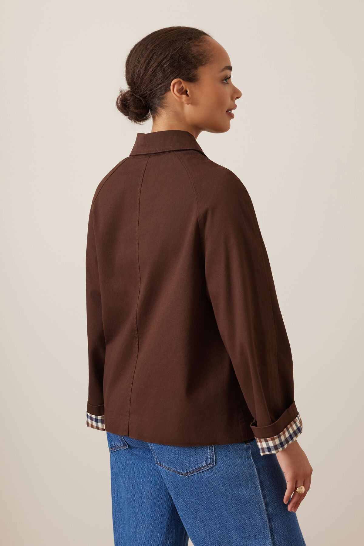 PIA COAT - CHOCOLATE