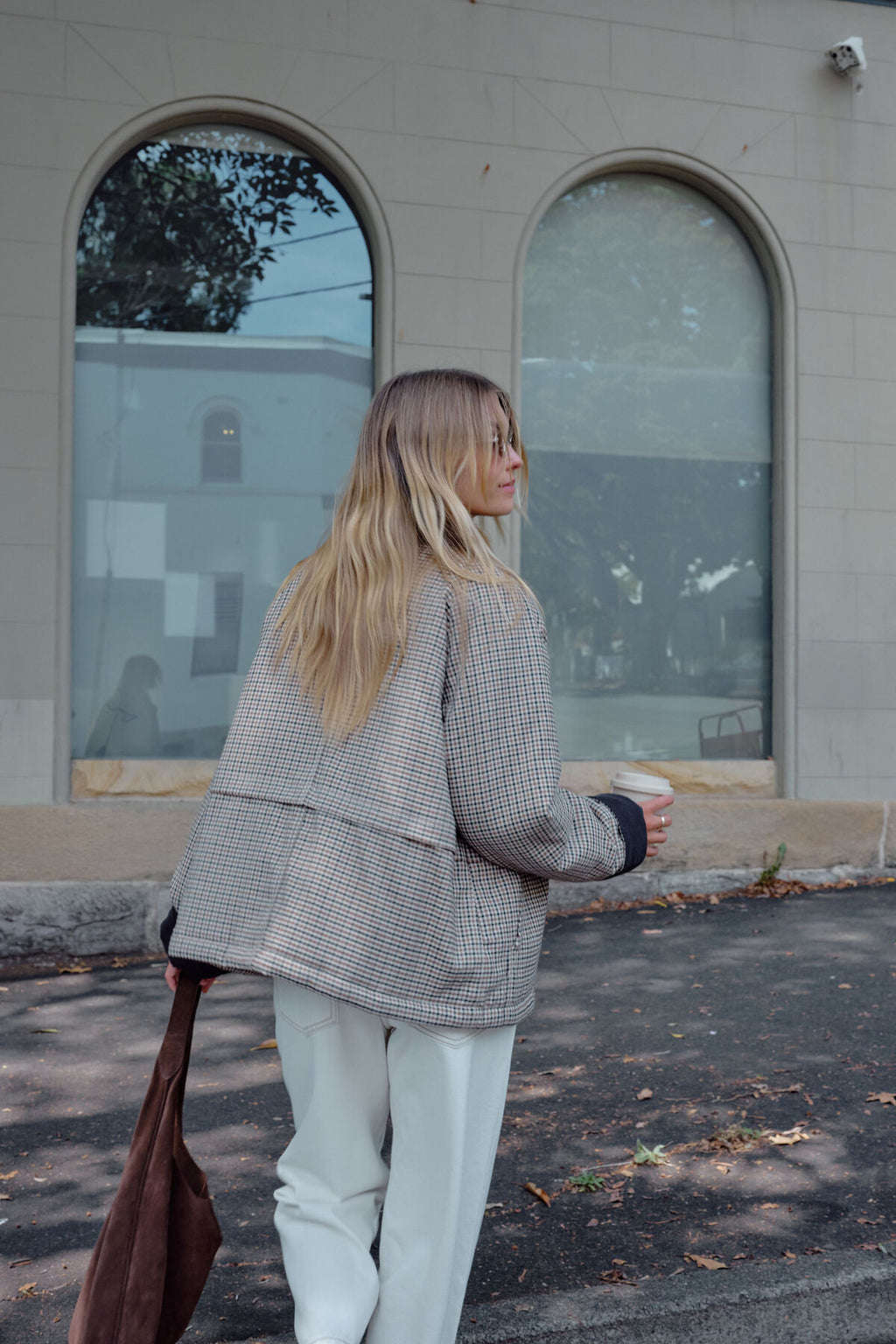 CERES LIFE BLAIR BARN JACKET - CHECK