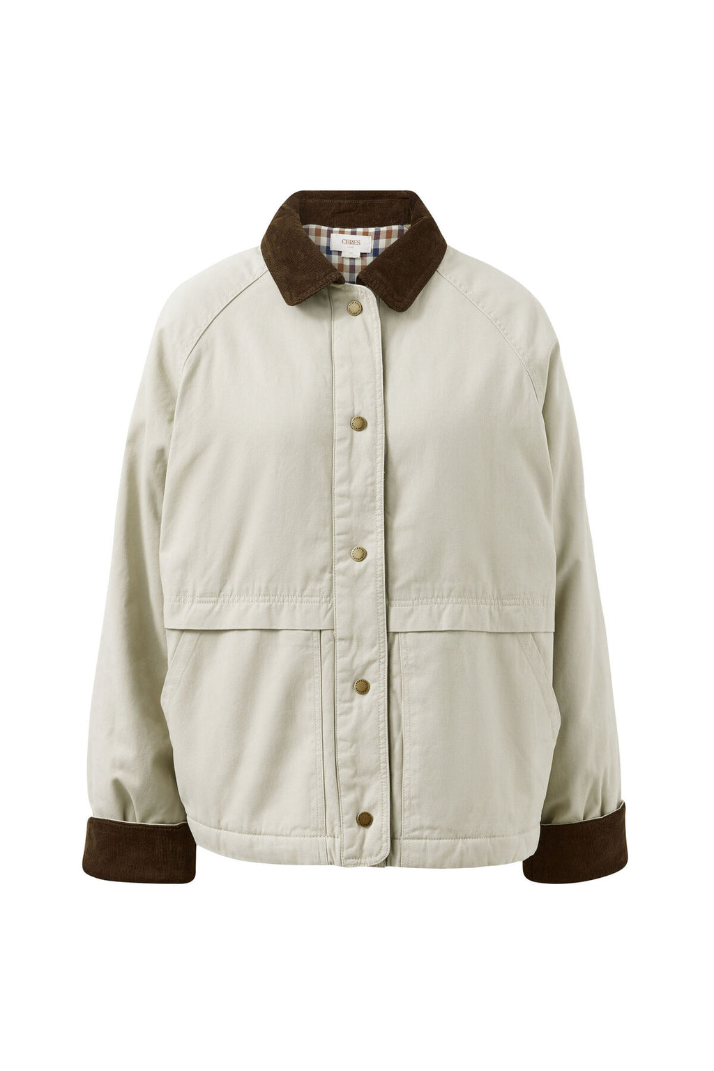 CERES LIFE BLAIR BARN JACKET - BIRCH
