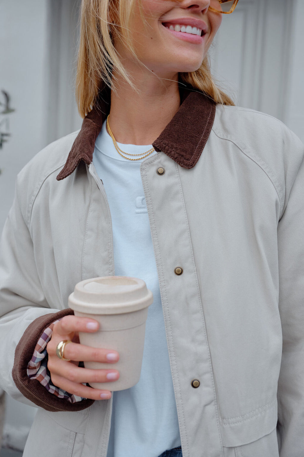 CERES LIFE BLAIR BARN JACKET - BIRCH