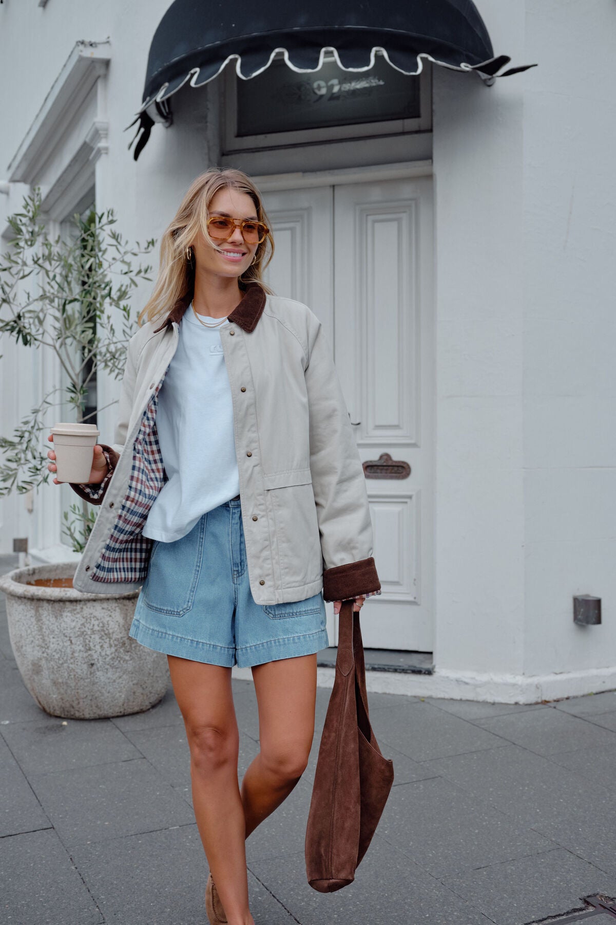 CERES LIFE BLAIR BARN JACKET - BIRCH
