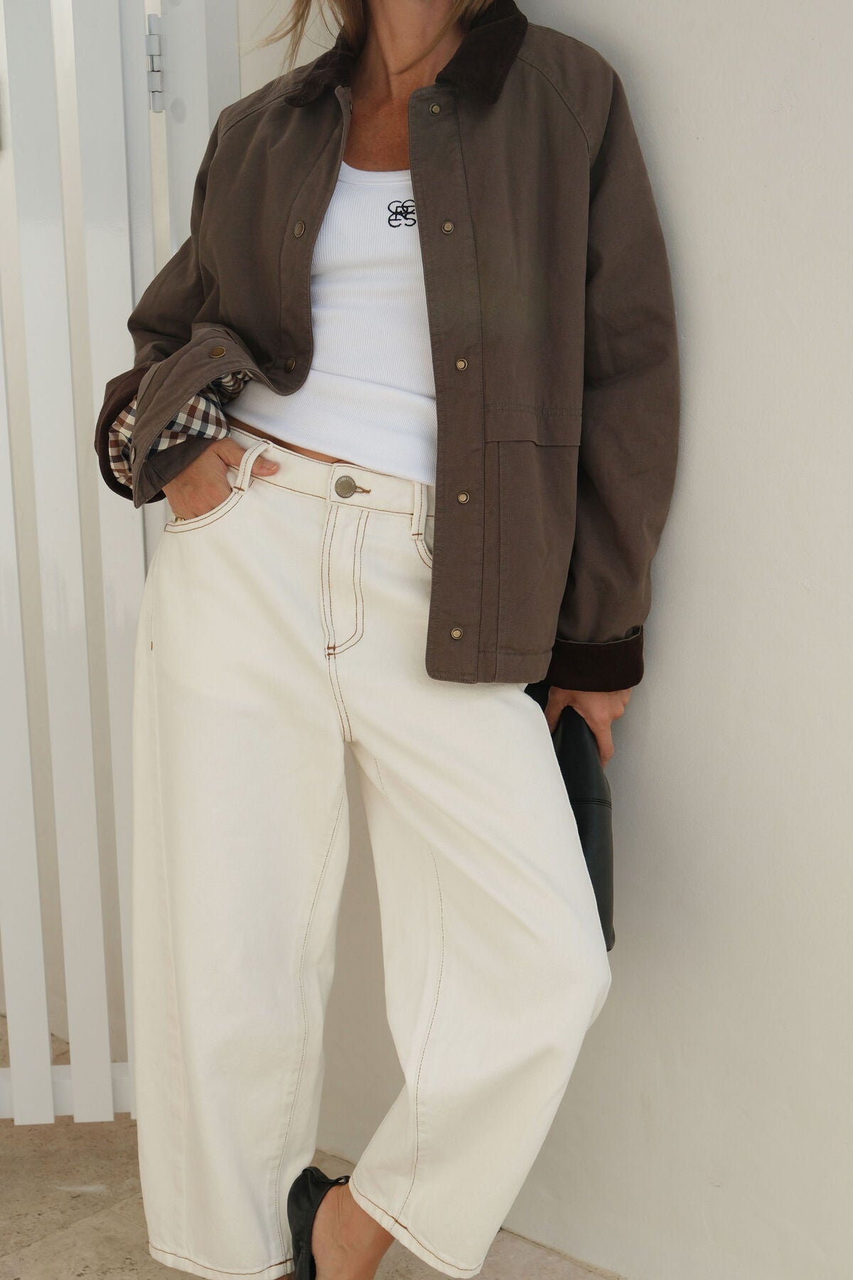 CERES LIFE BLAIR BARN JACKET - MOSS