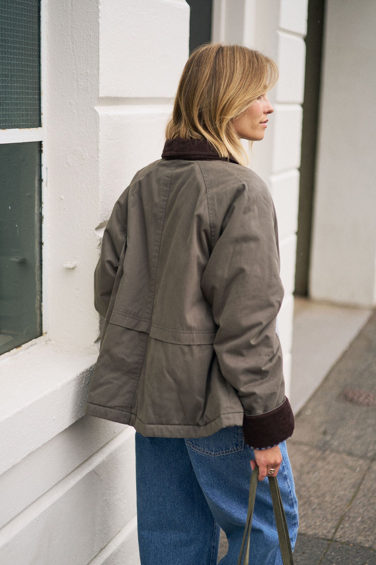 CERES LIFE BLAIR BARN JACKET - MOSS