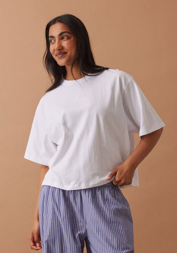 CERES LIFE PHOEBE PREMIUM TEE - WHITE