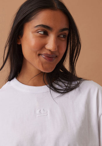 CERES LIFE PHOEBE PREMIUM TEE - WHITE