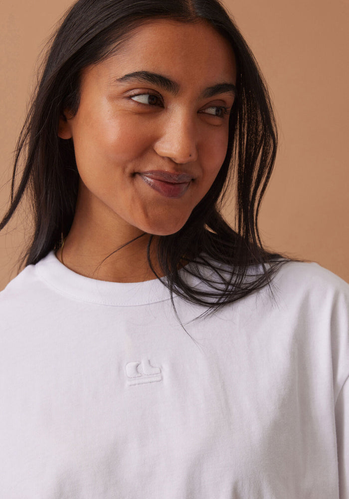 CERES LIFE PHOEBE PREMIUM TEE - WHITE