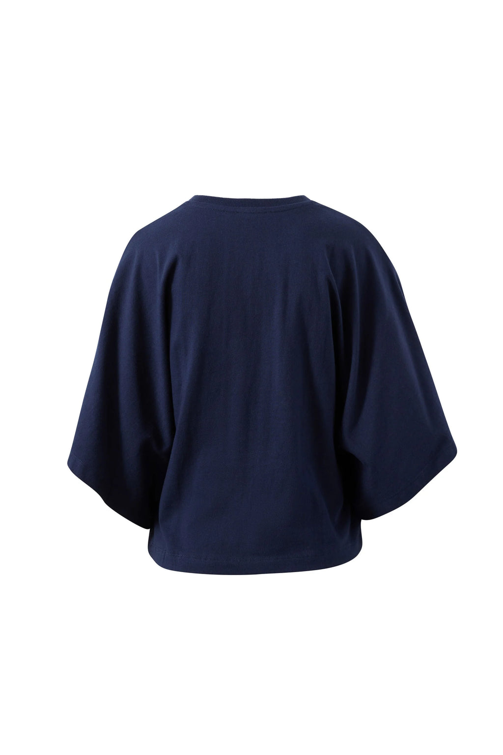 CERES LIFE LUCY RELAXED SLEEVE TEE - NAVY
